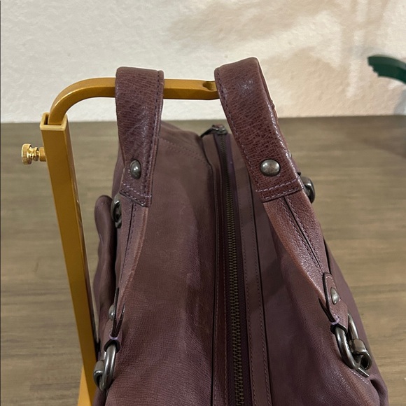 COACH Madison Audrey Purse Creed F0982 - 14329 In Eggplant / Purple - Picture 5 of 10